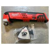 Milwaukee M12 12 Volt Cordless Oscillating Multi-Tool, Tool Only, Model# 2426-20 Brand New
