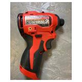 Milwaukee M12™ Subcompact Brushless 1/4" Hex Impact Driver, Model# 3450-20 Brand New
