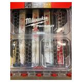 Milwaukee-PACKOUT SAWZALL Reciprocating Saw Blade Set (22-Pack) with 9 in. 8 TPI Metal Cutting NITRUS Torch Blade