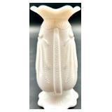 Vintage Fenton Cactus Pattern Milk Glass (Lot of 3)