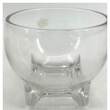 Vintage Cambridge Clear Glass Bowls, Lazy Susan and Footed Dish