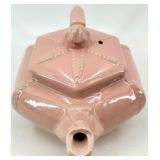 Vintage Hall Pink Teapots - Hexagonal Lidded Teapots