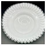 Vintage Fenton Glass - Silver Crest Pattern Compotes