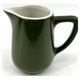 Vintage Hall China Olive Green Teapot Set - Made in USA