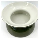 Vintage Hall China Green Teapot Set 391 - Made in USA - Including Teapot With Lid