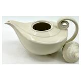 Vintage Arthur Wood Teapot Turquoise Glaze & Hall White Teapot