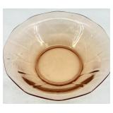 Vintage Amber Jeanette Swan Powder Jar, Candle holders and plates