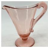 Vintage Pink Depression Glassware Set - Cups & Saucers, Bowls, Plates & Goblets
