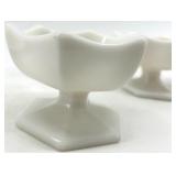 Vintage Fostoria Wistar with White Braided Rim including Serving Plate, Bowl and More