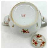 Vintage Set of 4 Teapots - Including Occupied Japan Floral & Sunflower Patterns