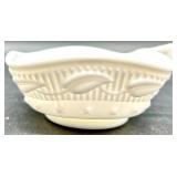 Vintage Fostoria Wistar Milk Glass Compotes, Sugar, Creamer, and More