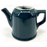 Assorted Vintage Hall China including 461 Teal Creamer and Candle Holders - Made in USA