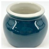 Assorted Vintage Hall China including 461 Teal Creamer and Candle Holders - Made in USA