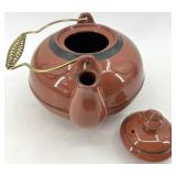 Vintage Assortment of Three Teapots - Black & Brown Glazes, Made in Japan