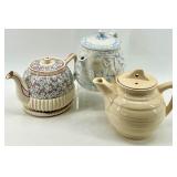 Trio of Vintage Teapots including Made in Japan
