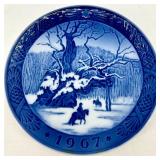 Vintage Royal Copenhagen - Kai Lange - Denmark Blue & White Plates (Lot of 16)