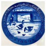 Vintage Royal Copenhagen - Kai Lange - Denmark Blue & White Plates (Lot of 16)