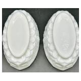 Vintage Westmoreland Paneled Grape Milk Glass Assorted Pieces