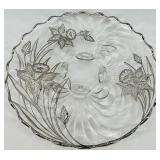 Vintage Cambridge Caprice Clear Glass Floral Assortment