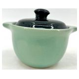 Vintage SYRACUSE China Green Teapot & Covered Bowls Set (5-Piece) USA 89