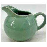 Vintage SYRACUSE China Green Teapot & Covered Bowls Set (5-Piece) USA 89