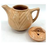 Vintage Brushed McCoy Teapots and Noritake Scenic Sugar & Creamer