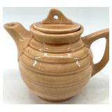 Vintage Brushed McCoy Teapots and Noritake Scenic Sugar & Creamer