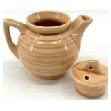 Vintage Brushed McCoy Teapots and Noritake Scenic Sugar & Creamer