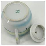 Vintage Brushed McCoy Teapots and Noritake Scenic Sugar & Creamer