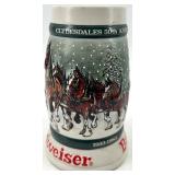 Vintage Budweiser Collectors Series Steins - CeramArte Brazil (Clydesdale & Holiday Sets)
