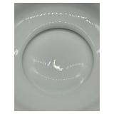 Large Vintage Fenton Silver Crest Candy Dish - Ruffled Edge