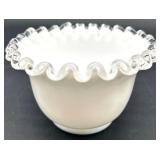 Vintage  Silver Crest Cornucopias and Bowl