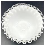 Vintage  Silver Crest Cornucopias and Bowl