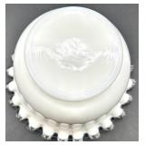 Vintage  Silver Crest Cornucopias and Bowl