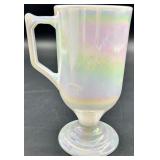 Vintage Federal Glass Iridescent Goblets - QTY 5