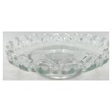 Vintage Imperial Glass Cake Stand with Pedestal & Matching Compote Dishes