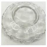 Vintage Imperial Glass Cake Stand with Pedestal & Matching Compote Dishes