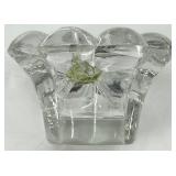 Vintage Heisey Crystolite Flower Candle Holders (Lot of 10)