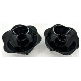 Vintage L.E Smith Candlestick Holders & More