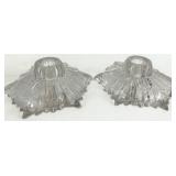 Vintage Glass Candlesticks - 5 Pair