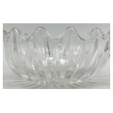Vintage Heart-Shaped Clear Crystal Glass Bowls with Flower & Star Dishes - Assorted Set