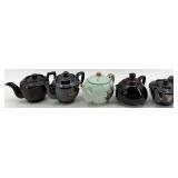 Vintage Occupied Japan Teapots (Lot of 5) - Including Souvenir Coulee Dam, Wash.