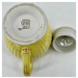 Vintage Hall 6-Cup Teapots - Set of 3 with Gold Trim