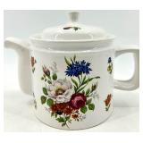 Vintage Arthur Wood Country Flower Teapot - England Floral Pattern Collection, Green Hall Teapot and Floral Teapot