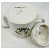 Vintage Arthur Wood Country Flower Teapot - England Floral Pattern Collection, Green Hall Teapot and Floral Teapot