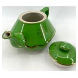 Vintage Arthur Wood Country Flower Teapot - England Floral Pattern Collection, Green Hall Teapot and Floral Teapot