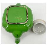 Vintage Arthur Wood Country Flower Teapot - England Floral Pattern Collection, Green Hall Teapot and Floral Teapot