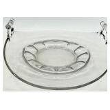 Vintage Clear Glass Centerpiece Bowls including Fostoria