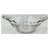 Vintage Cambridge Glass Candlelight Crystal Set - including Clear Compote Bowl, Candlesticks & Plates