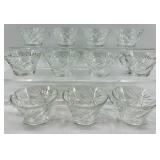Vintage 11 Anchor Hocking Punch Cups
